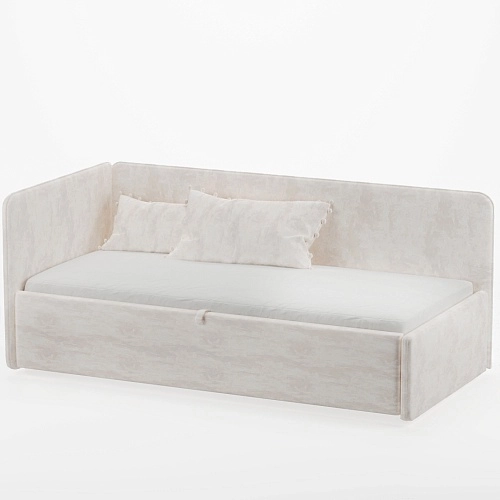 Кровать с подъемным механизмом и ящиком для белья РУБИ М1