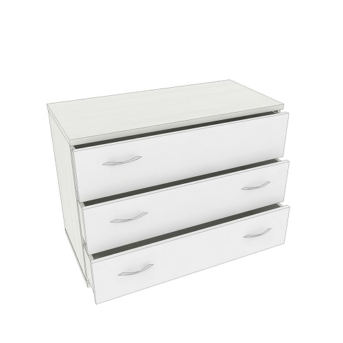 Комод прямой 3 ящика P733