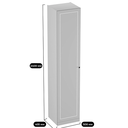 Шкаф однодверный для одежды A221.44-1