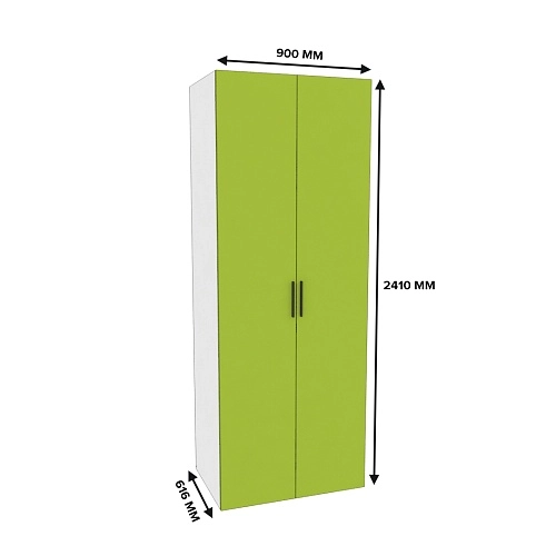 Шкаф двухдверный с ящиками во всю ширину L210.60-3