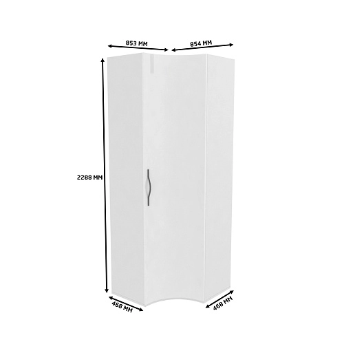 Шкаф угловой P218.1