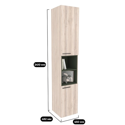 Шкаф  однодверный с нишей L226