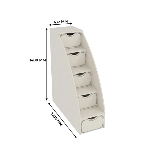 Лестница с ящиками для кроватей E20
