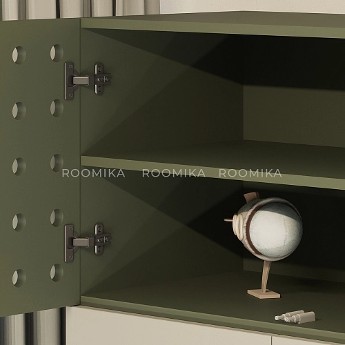 Рабочая зона Лацио фрезерованные фасады в эмали 99