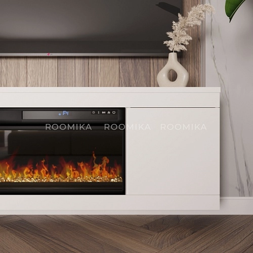 Тумба ТВ навесная с электрокамином L545.351