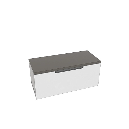 Тумба напольная, фасады в эмали LE-501