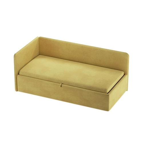 Кровать с подъемным механизмом и ящиком для белья РУБИ М1