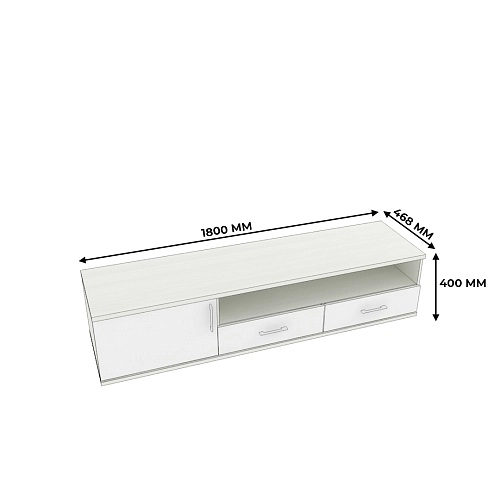 Тумба ТВ с нишей P502 L/R