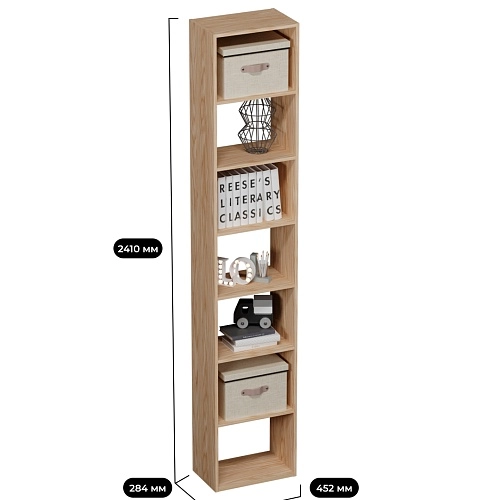 Стеллаж книжный L234.44