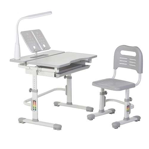 Парта для школьника Lavoro Grey