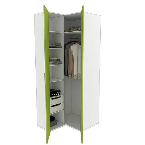 Шкаф угловой L207 L/R