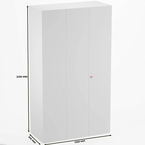 Шкаф со складными дверьми и фальш панелью L206 L/R