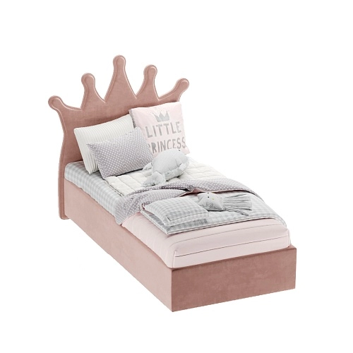 Кровать односпальная мягкая КВИН с подъемным механизмом