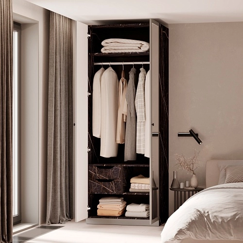 Шкаф двухдверный с зеркалом А210.60-2Z