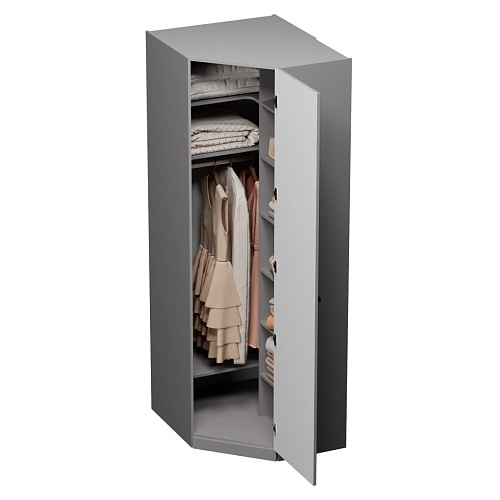 Шкаф угловой с перемычкой A218P