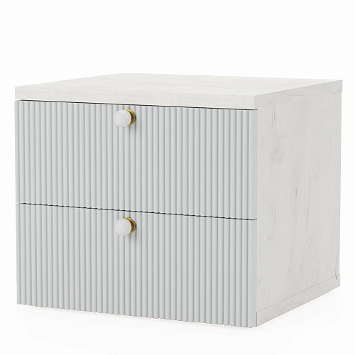 Тумба прикроватная, фасады в эмали LE701