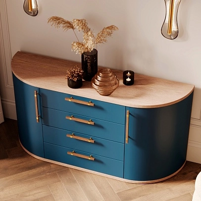 Комод радиусный на 1600 мм P746