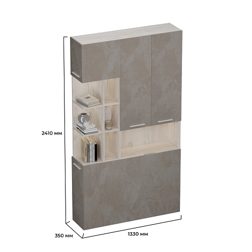 Шкаф с нишей с подсветкой LG212.3