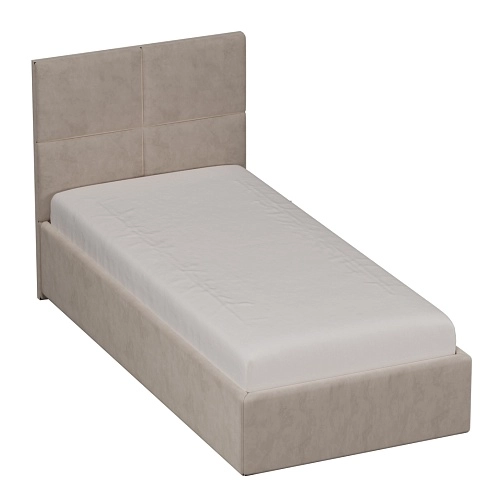 Кровать односпальная мягкая ВЕРСАЛ с подъемным механизмом, 90x200