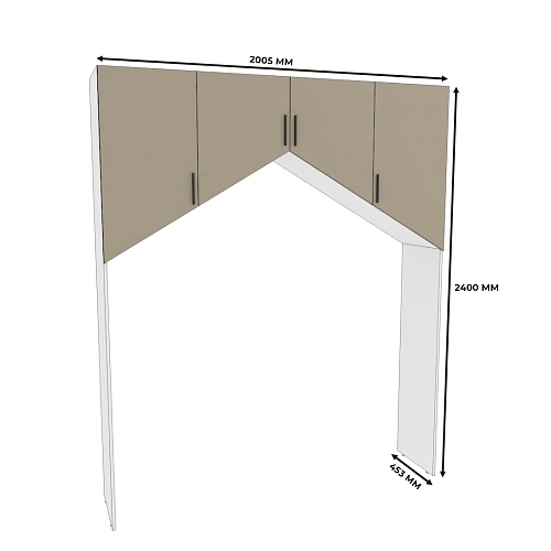 Антресоль с нишей L629