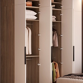 Антресоль на шкафы, фрезерованные фасады в эмали LE461.61