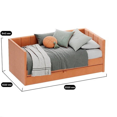 Кровать со вторым выдвижным спальным местом ЛАЙН 2