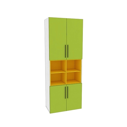 Шкаф книжный с нишей L216