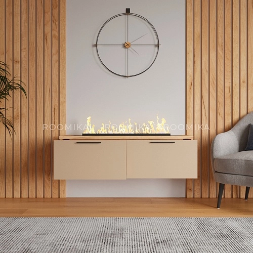 Тумба ТВ напольная с электрокамином L-548.351