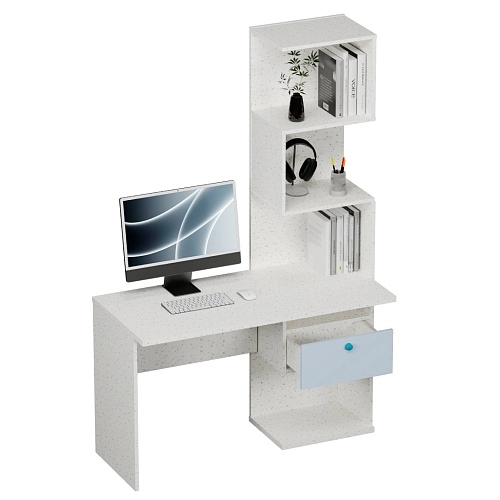 Рабочий стол со встроенным стеллажом HOF420