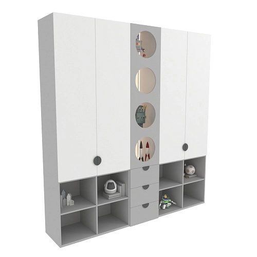 Шкафная группа для детской Лацио 64