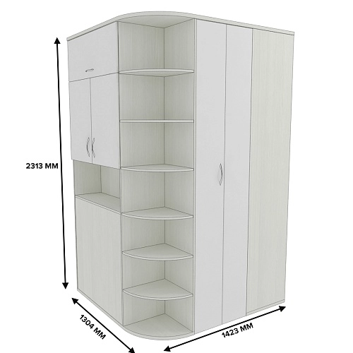 Шкаф — гардеробная P205 L/R