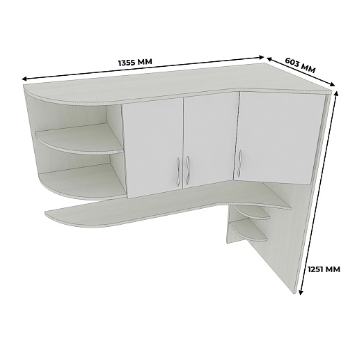 Надставка P813 для столов P714, P715, P717 L/R