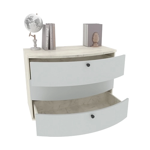 Комод радиусный 3 ящика P703