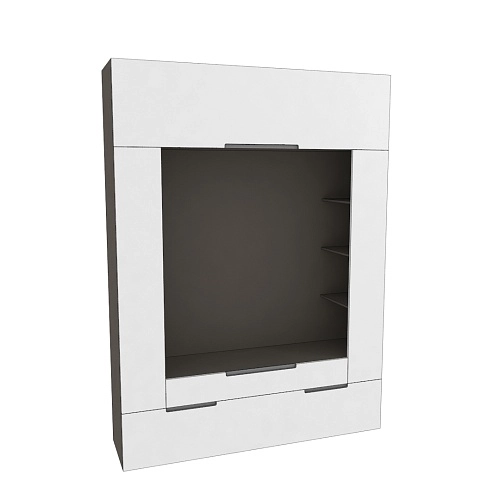 Секция для ТV, фасады в эмали LE406.44