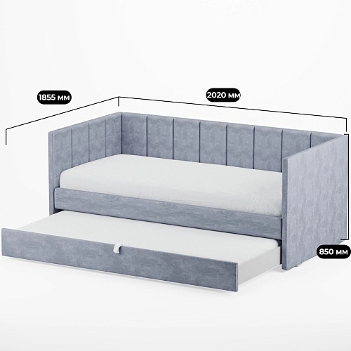 Кровать со вторым выдвижным спальным местом ЛАЙН 2