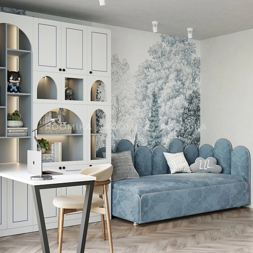 Рабочая зона Флоренция фасады в эмали 6