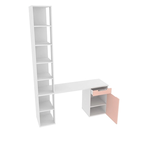 Стол-стеллаж, фасады в эмали LE403.44 L/R