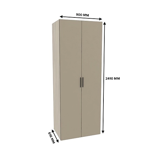 Шкаф двухдверный с ящиками во всю ширину L210.60-3