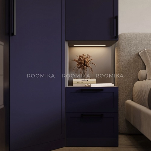 Шкаф для спальни с нишей с подсветкой A221.40