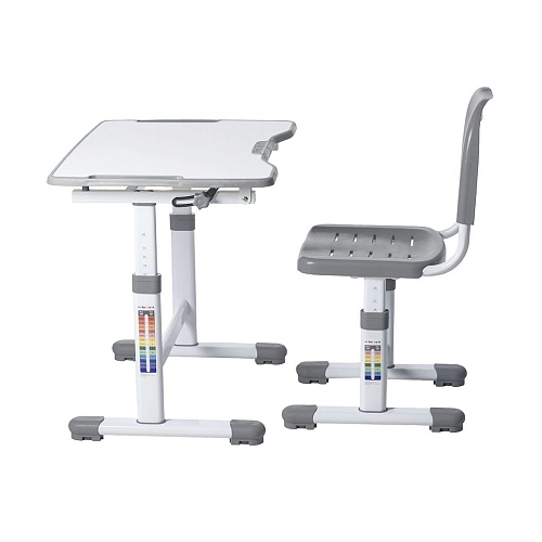 Комплект парта + стул трансформеры Sole II Grey FUNDESK