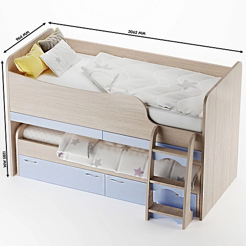 Кровать выдвижная P903, 90x200