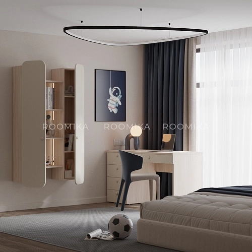 Навесной книжный шкаф  с подсветкой LG342.300