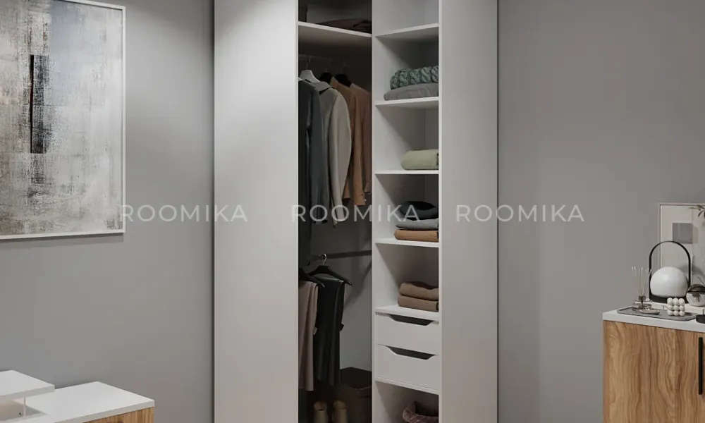 Дизайн угловых шкафов прихожую