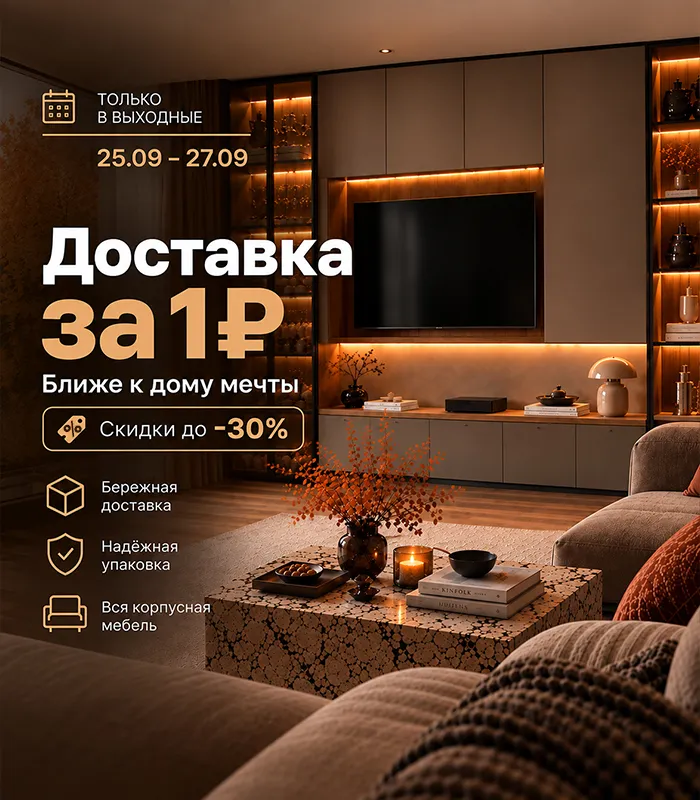 Доставка за 1₽