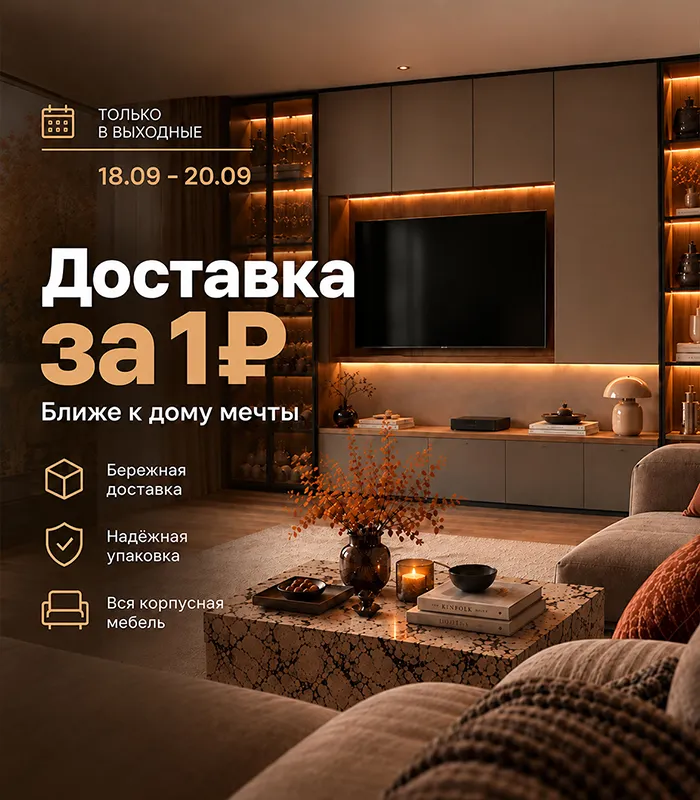 Доставка за 1₽