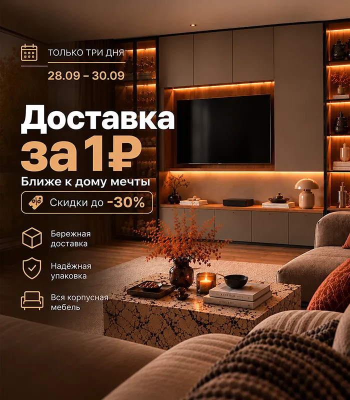 Доставка за 1₽