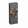 Шкаф книжный с подсветкой, фасады в эмали LE223.1