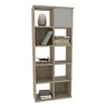 Стеллаж сквозной книжный на 10 ниш с ящиками E810