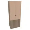 Шкаф для одежды с фальш панелью А212