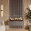 Тумба ТВ напольная с электрокамином LG548.351
